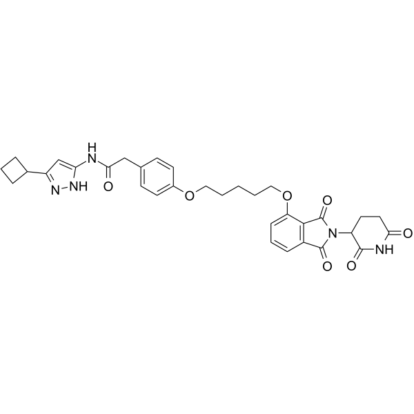 PROTAC CDK9 Degrader-1 Structure